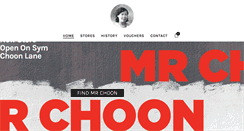 Desktop Screenshot of missgladyssymchoon.com.au